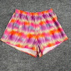 Kitty And Vibe Cover Up Shorts Womens S Multi Tie Dye Modal Linen Colorful Surf